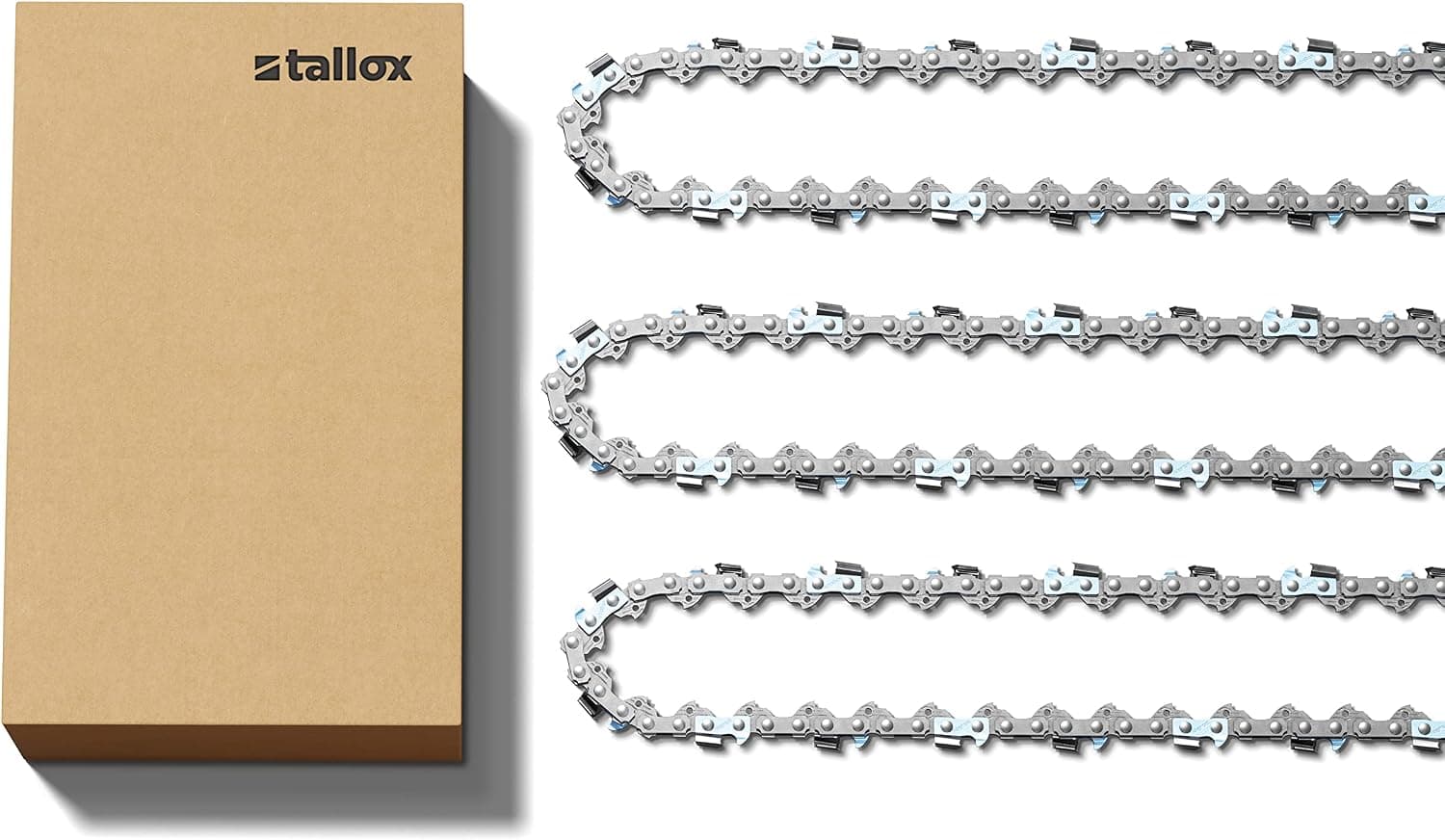3 tallox Sägeketten 3/8" 1,3 mm 50 TG 35 cm Schwert