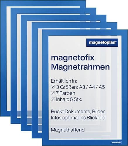 Magnetrahmen A4 Blau